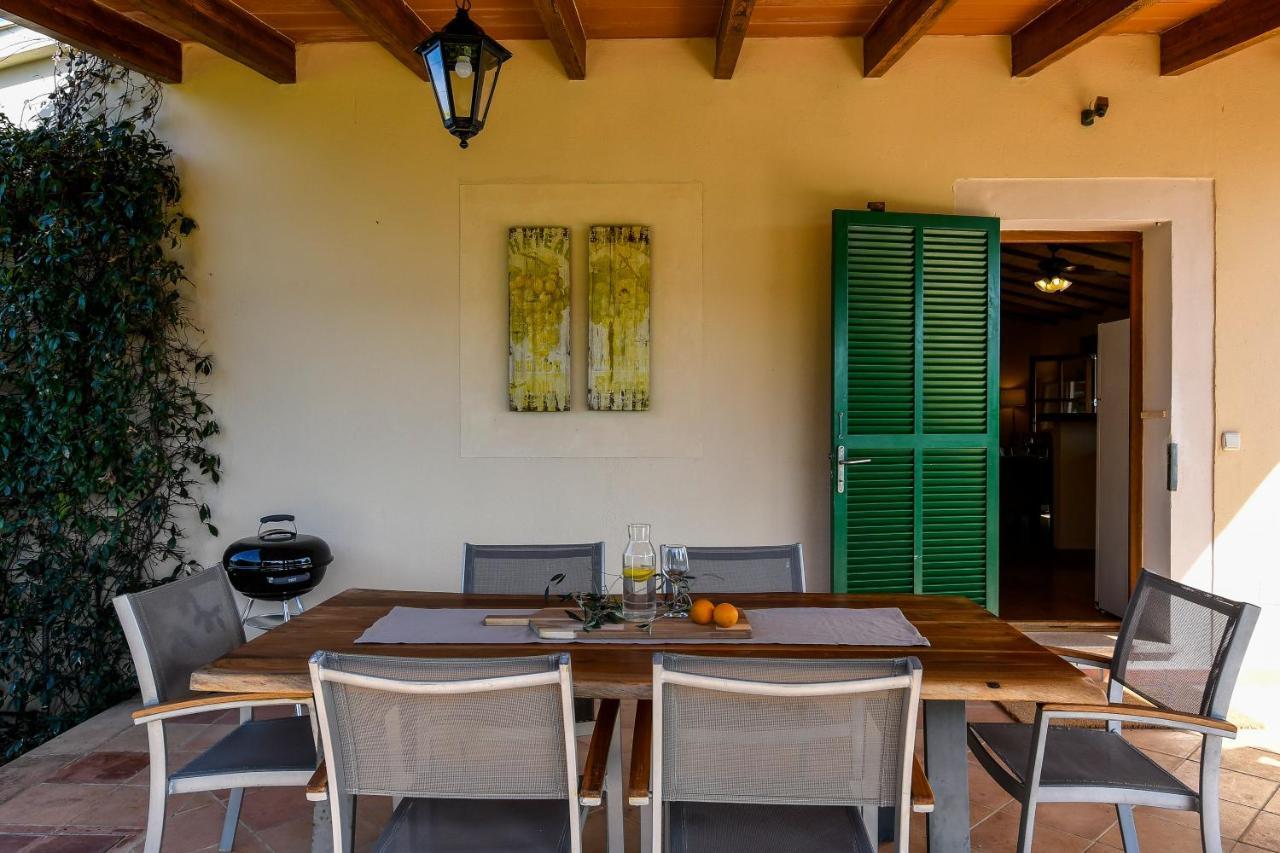 Moderne Finca Can Vicento - Heizung - Pizzaofen Порто Кристо Экстерьер фото